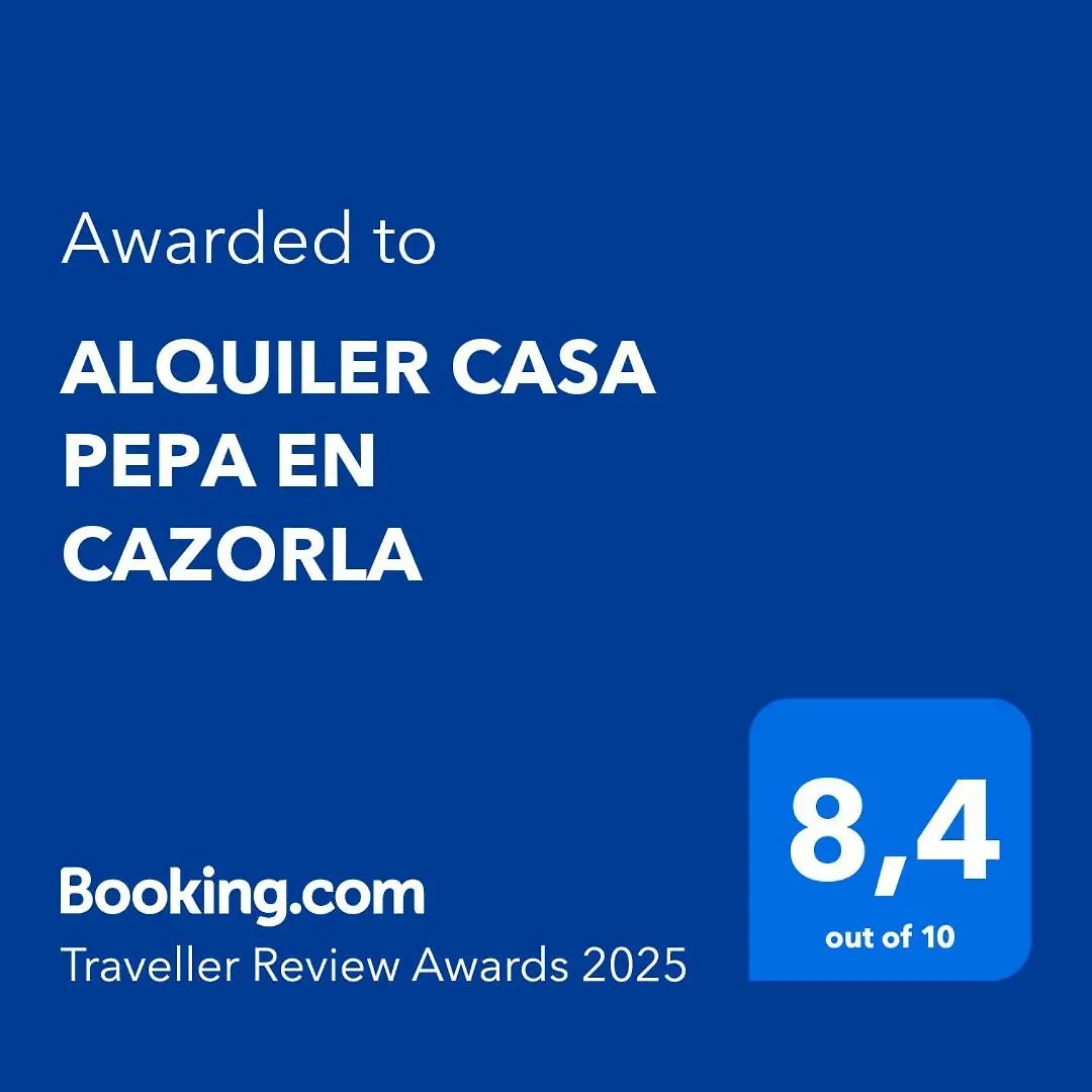 Alquiler Casa Pepa En Cazorla Villa Holiday home